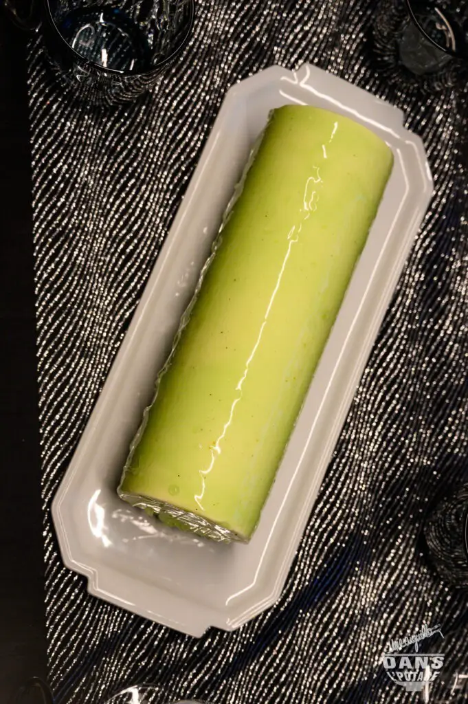 bûche coco citron vert ananas