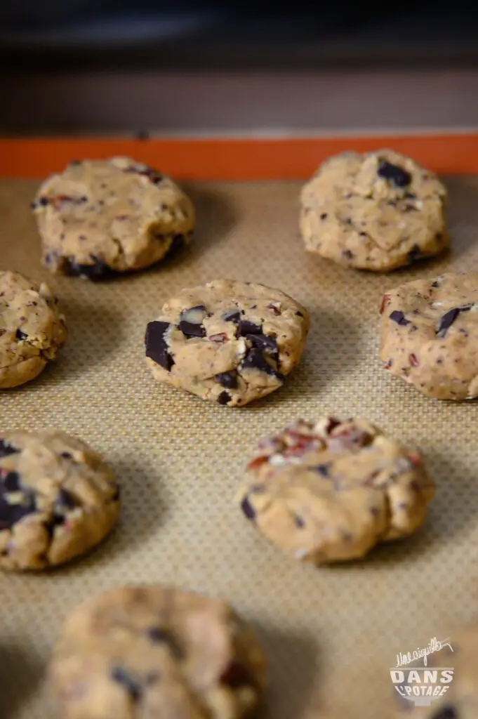 cookies chocolat pécan