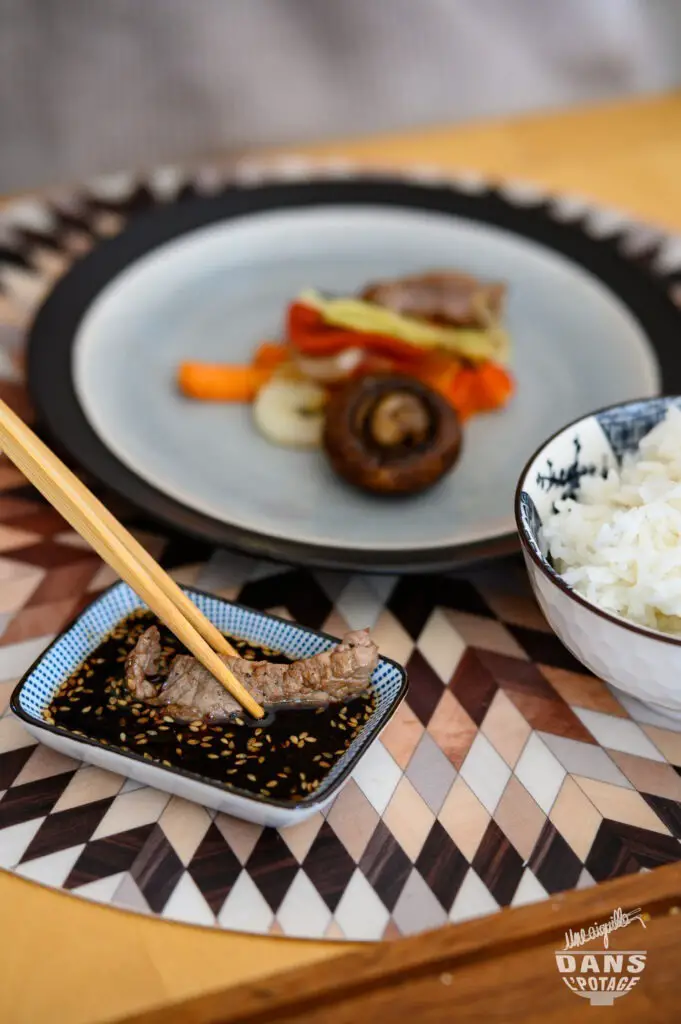 boeuf teppanyaki