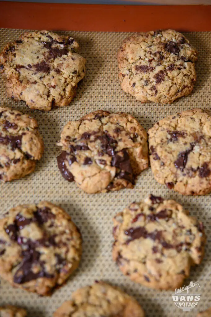 cookies pépites chocolat pécan