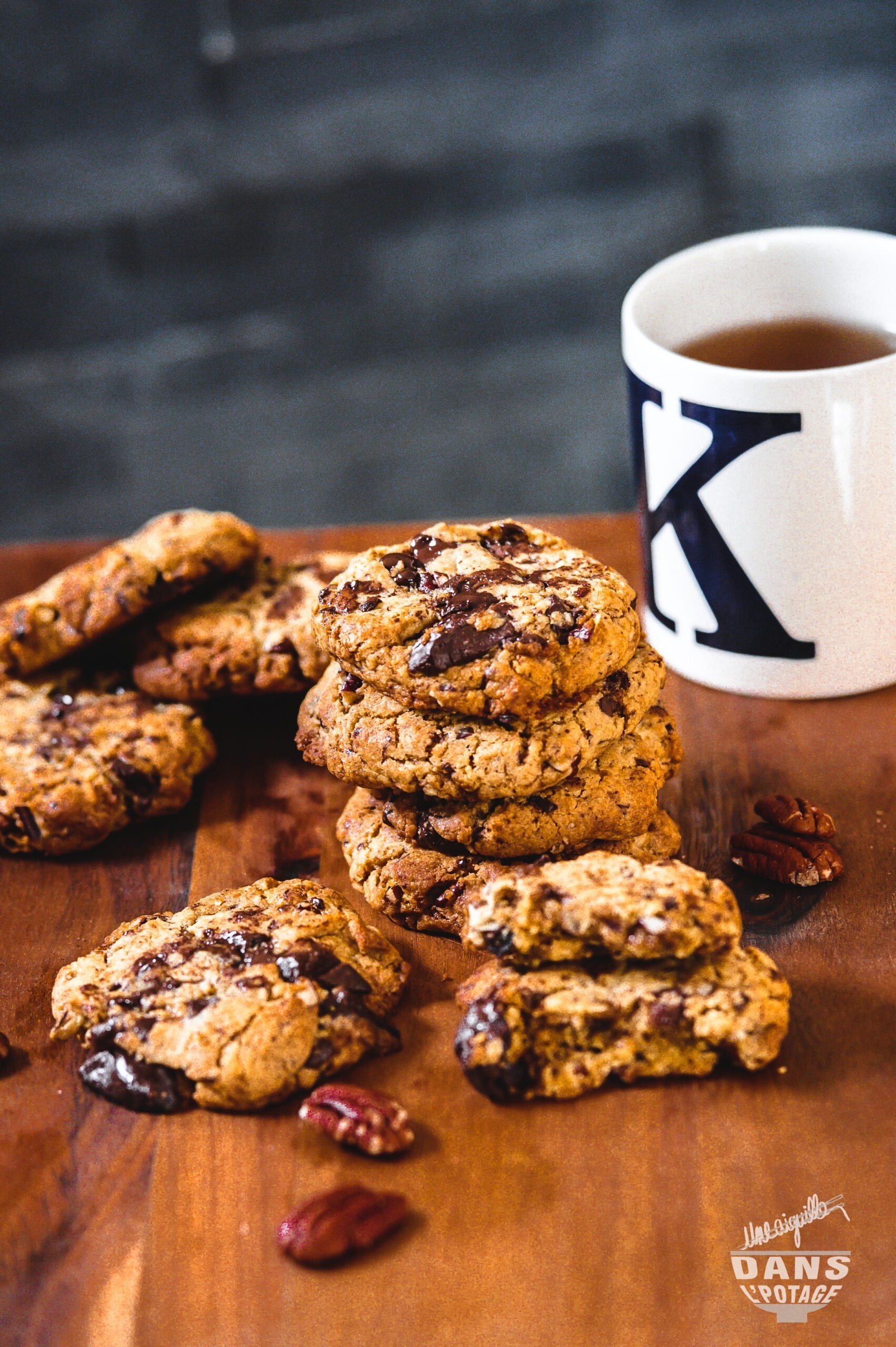 cookies chocolat pécan