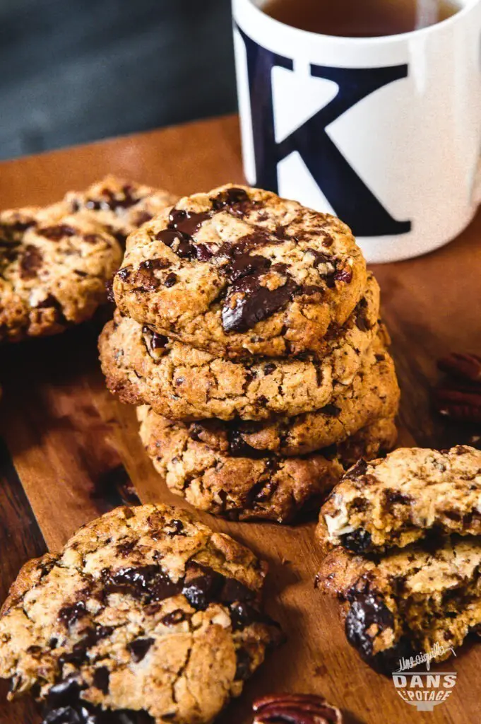 cookies chocolat pécan