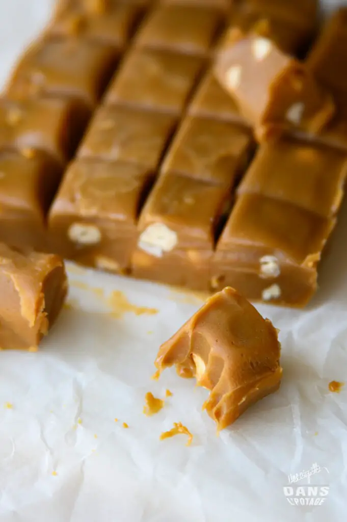 fudge caramel noix de cajou 