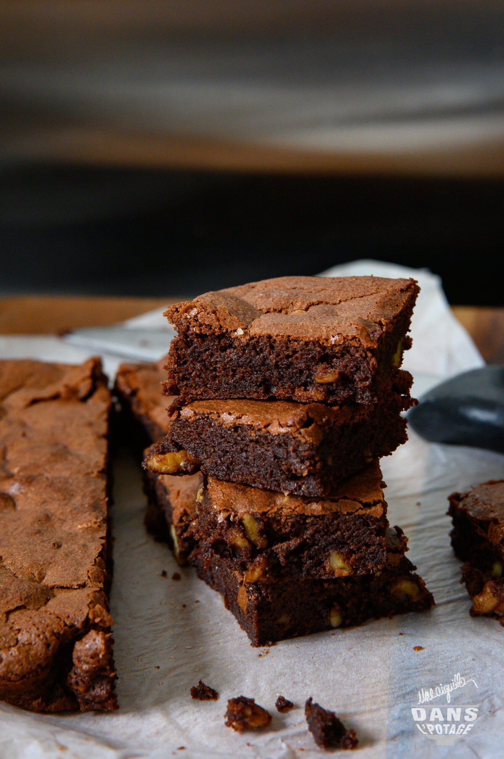 brownie aux noix Chistophe Felder