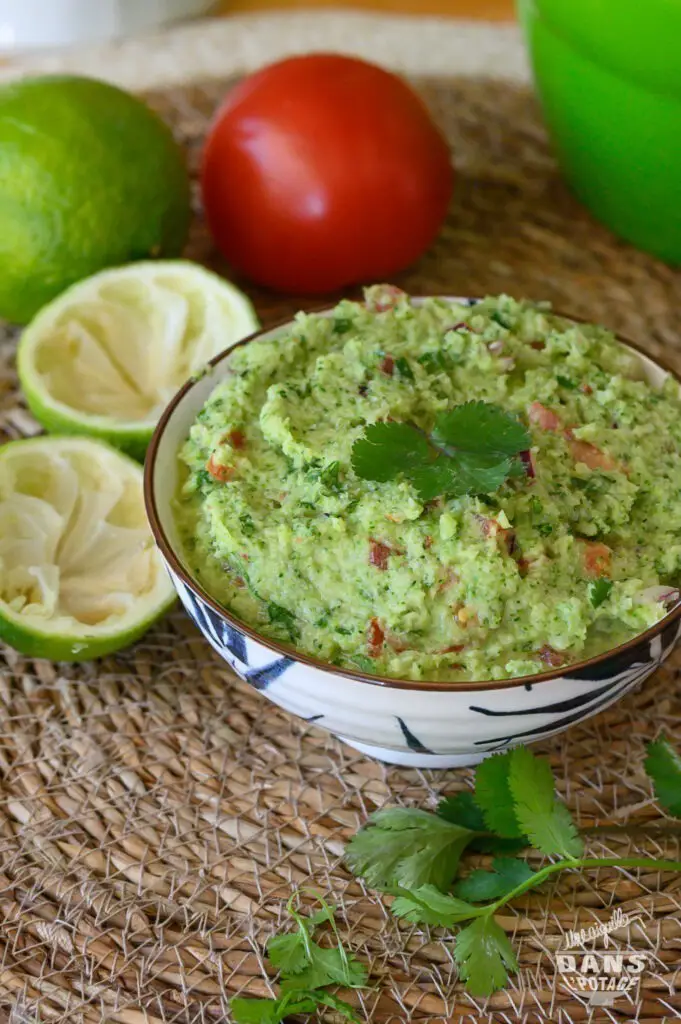 guacamole de brocoli de Juan Arbelaez