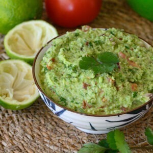 faux guacamole brocoli.