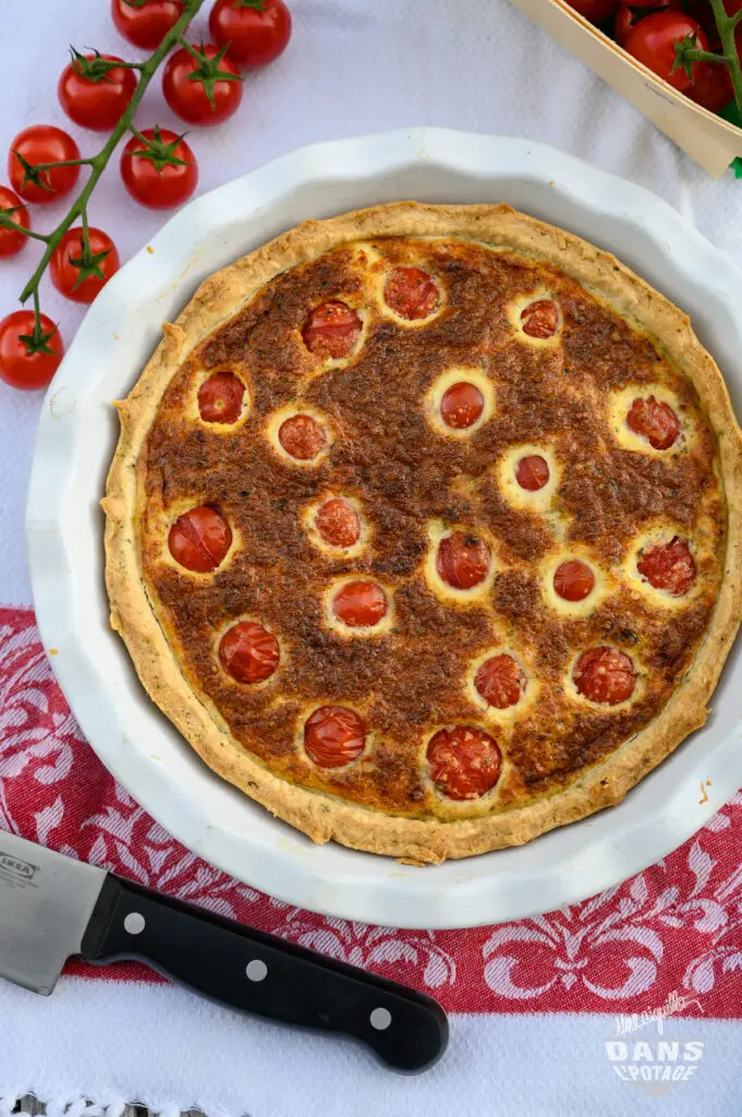 quiche tomates cerises
