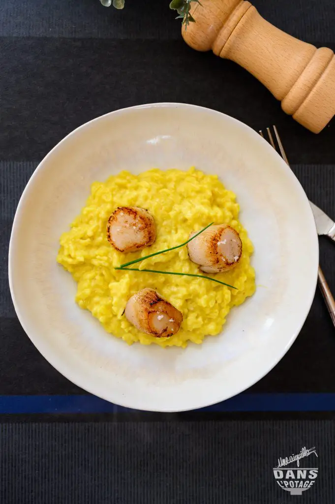 risotto au safran 
