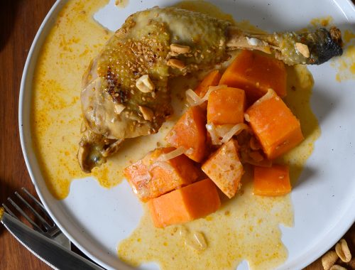 poulet coco cacahuète
