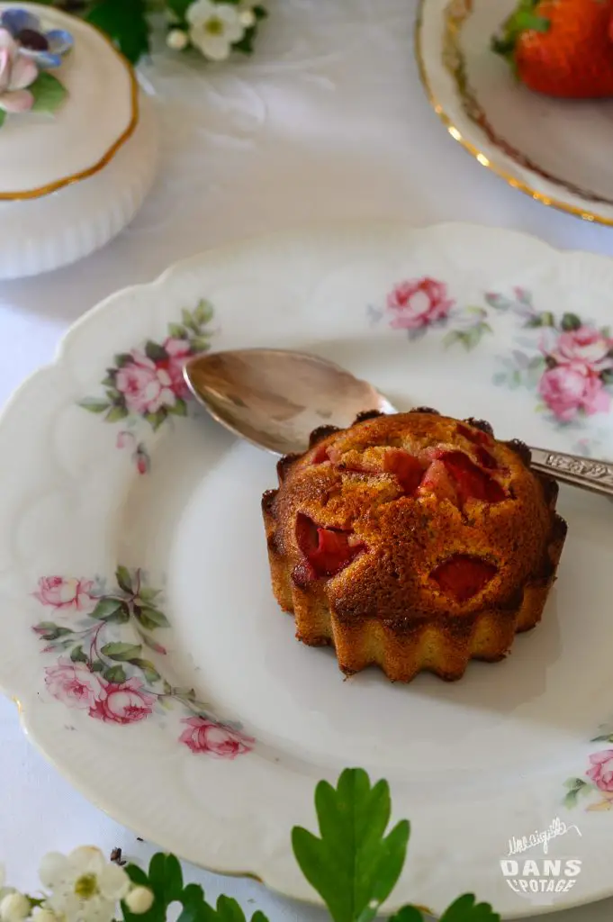 financier sarrasin fraise