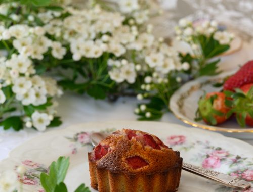 financier sarrasin fraise