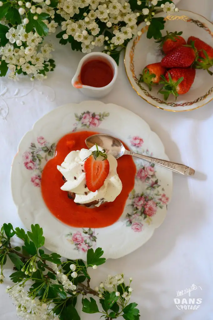 financier sarrasin fraise