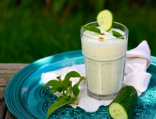 lassi au concombre
