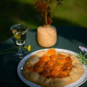 tarte rustique abricot