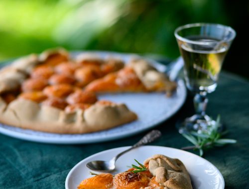 tarte rustique abricot