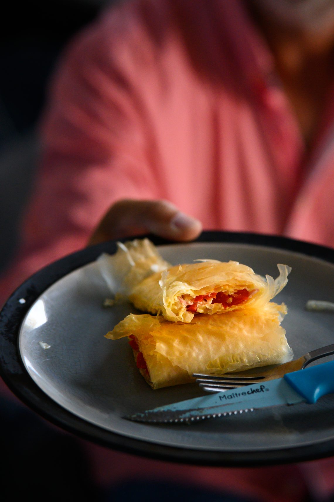 feuilleté poivron feta