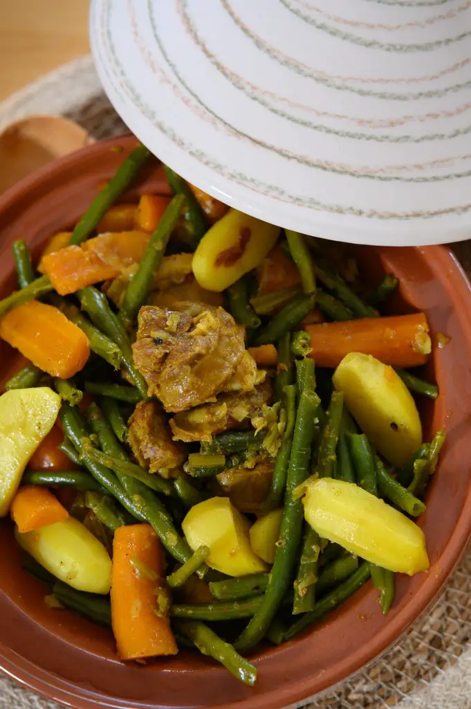  tajine agneau haricots verts pommes de terre