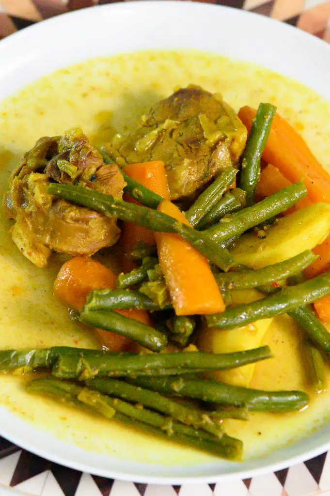  agneau haricots verts pommes de terre