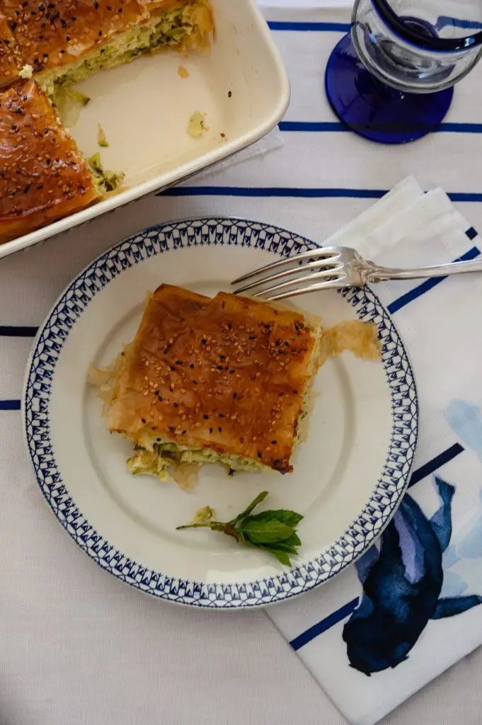feuilleté grec courgette