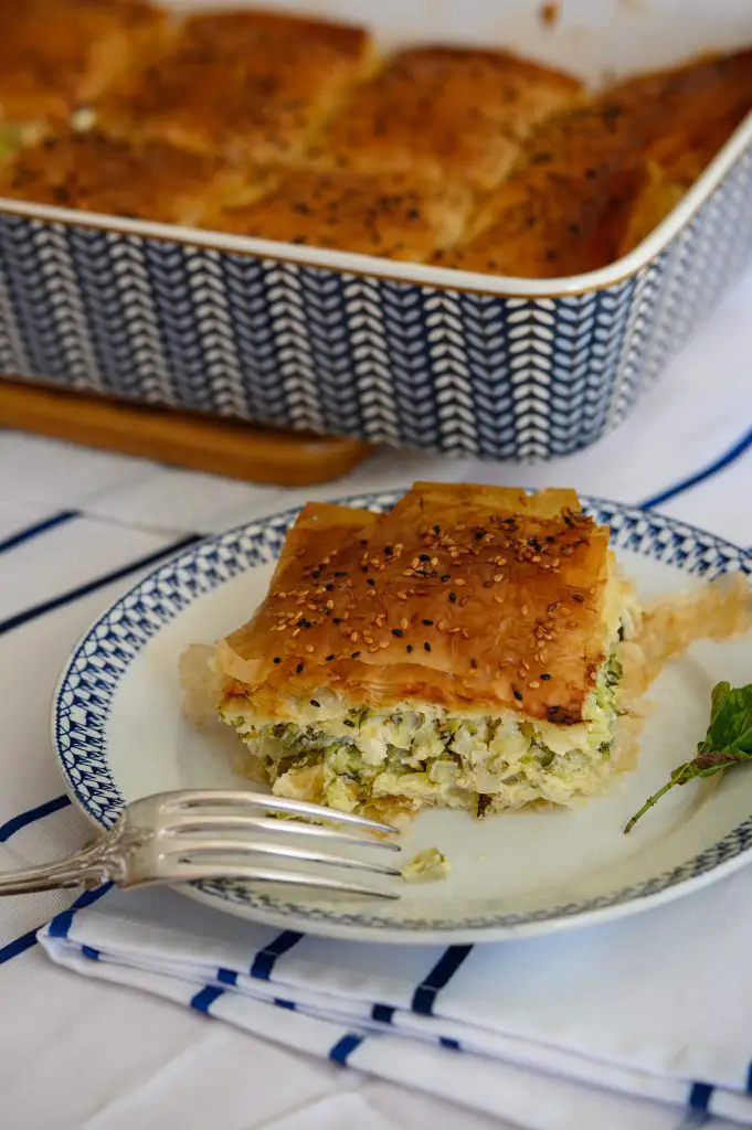 feuilleté grec aux courgettes