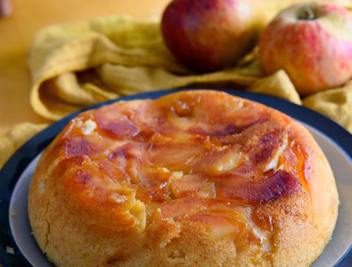 gâteau renversé aux pommes