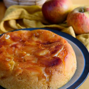 gâteau renversé pommes