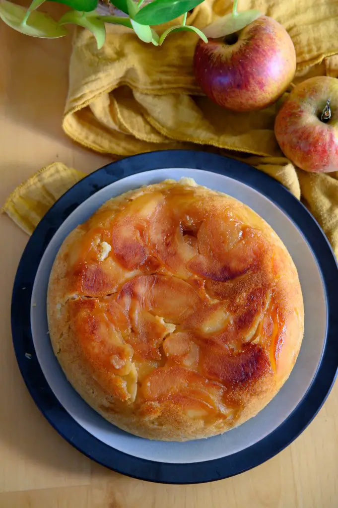 gâteau renversé aux pommes 
