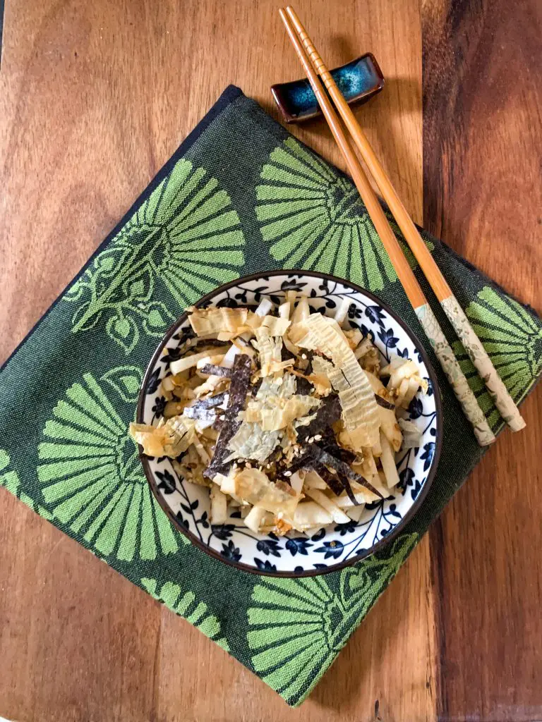 salade japonaise daikon