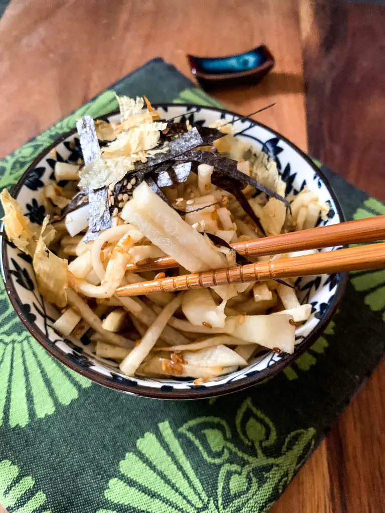 salade japonaise daikon