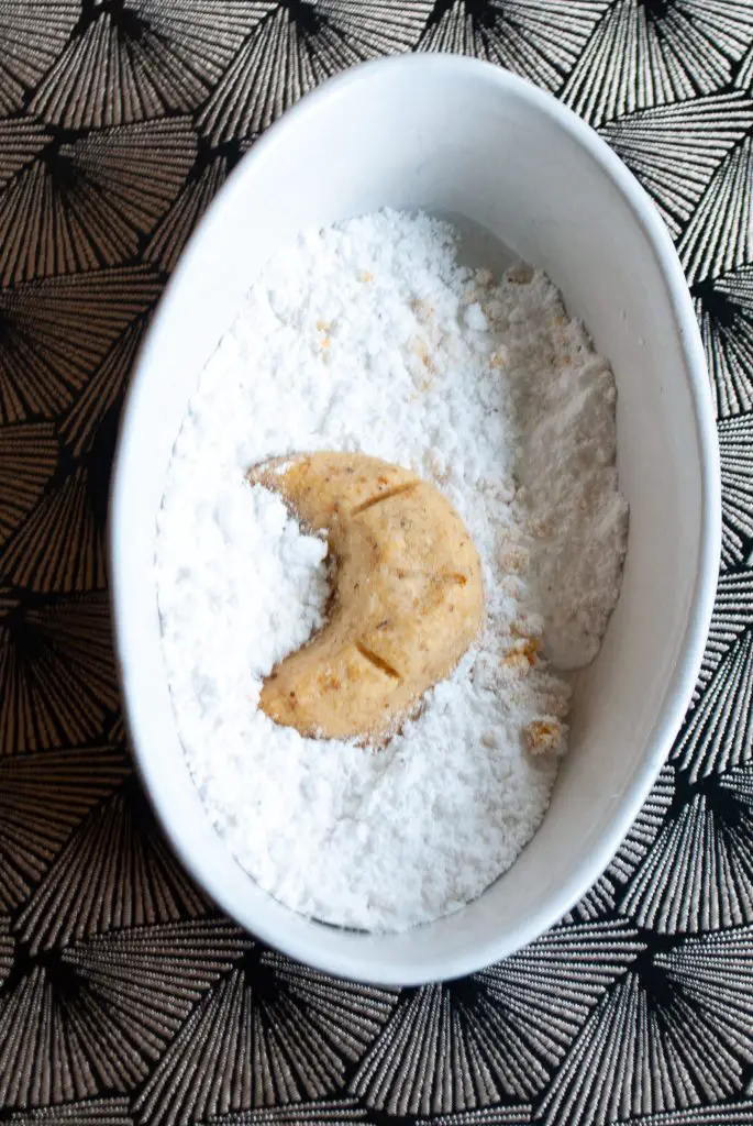 biscuits croissant de lune aux noisettes