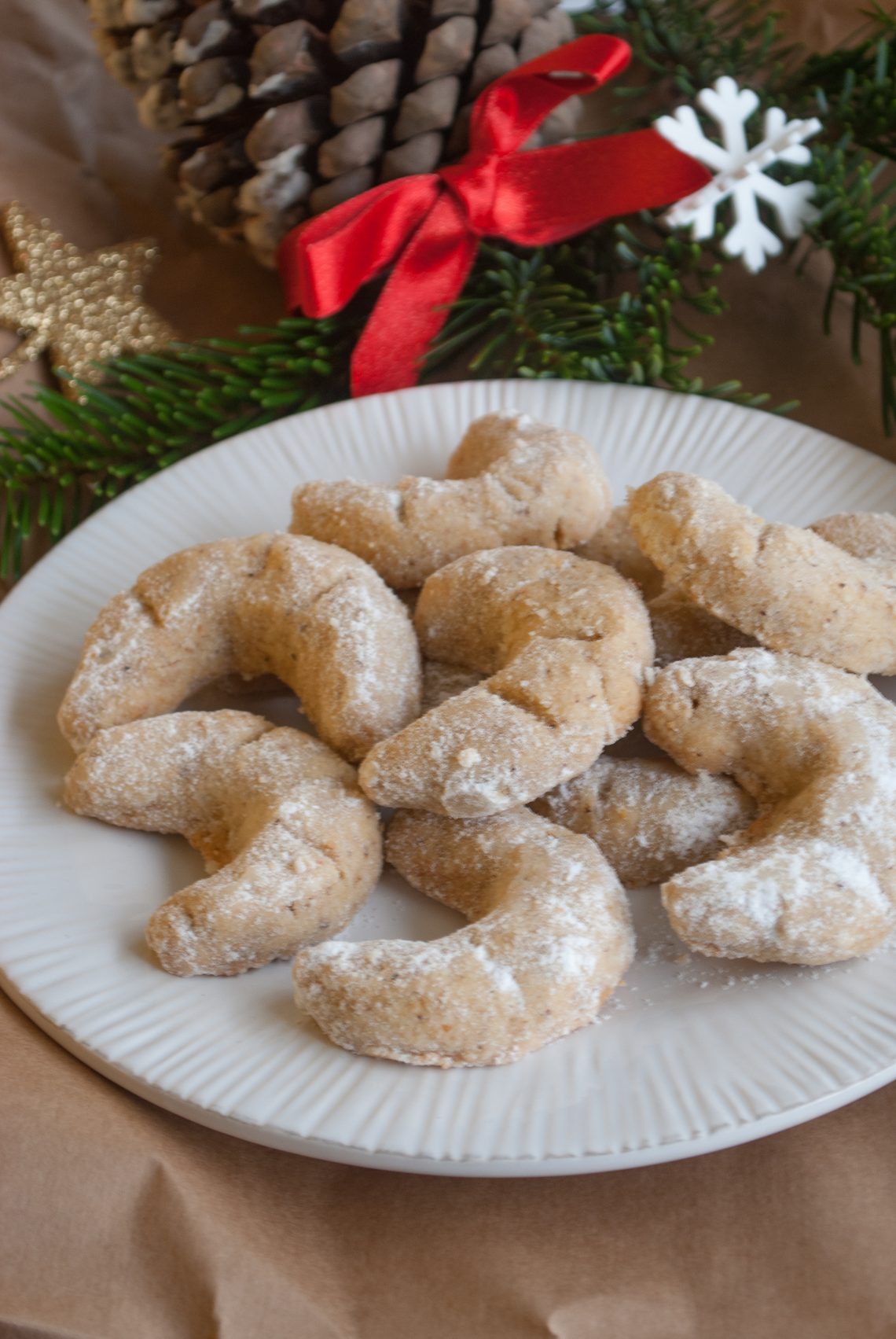 biscuits croissant de lune aux noisettes