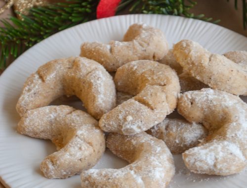 biscuits croissant de lune aux noisettes