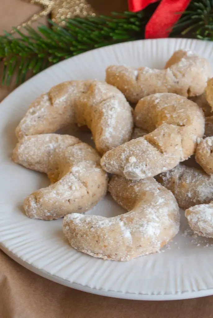 biscuits croissant de lune aux noisettes