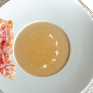 soupe pommes de terre thé fumé