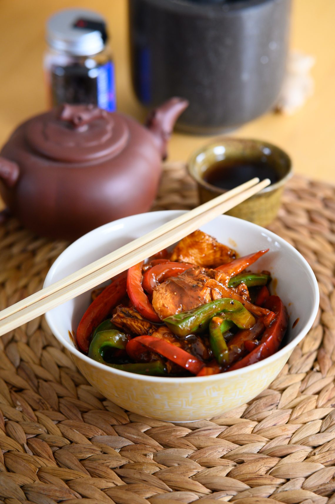 black pepper chicken