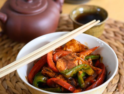 black pepper chicken