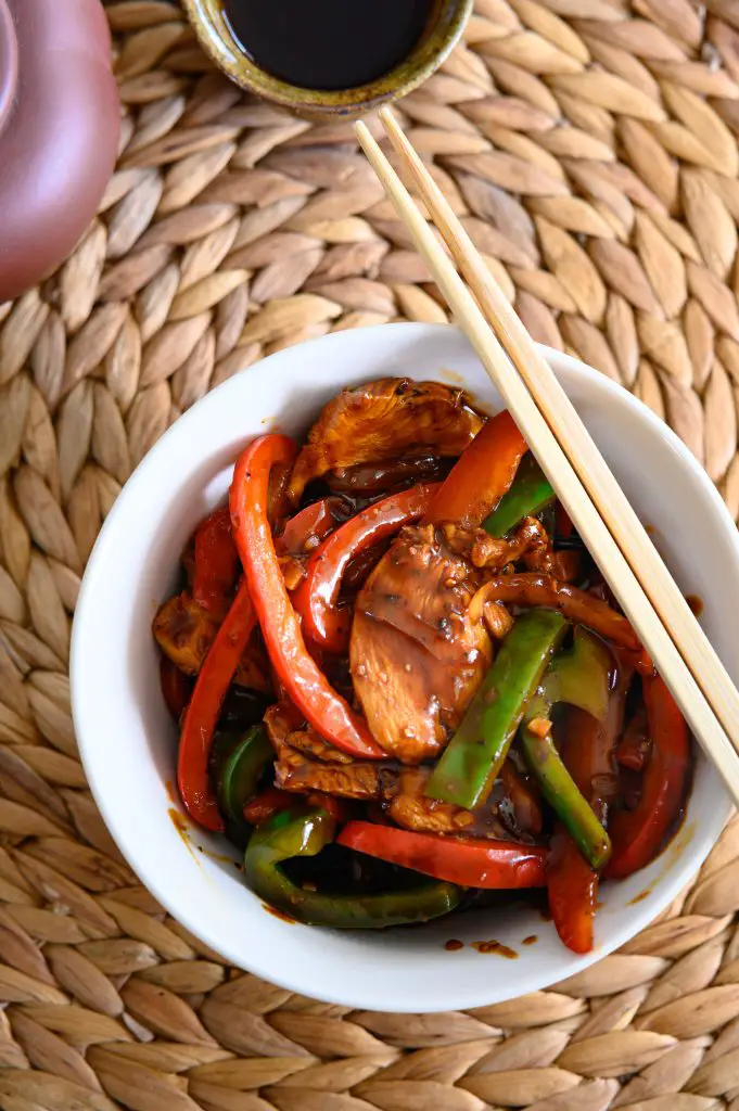 poulet au poivre noir