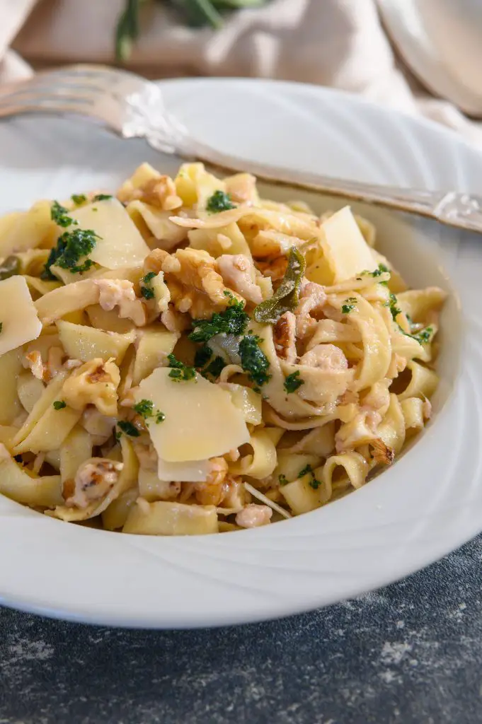 tagliatelles citron noix Ottolenghi