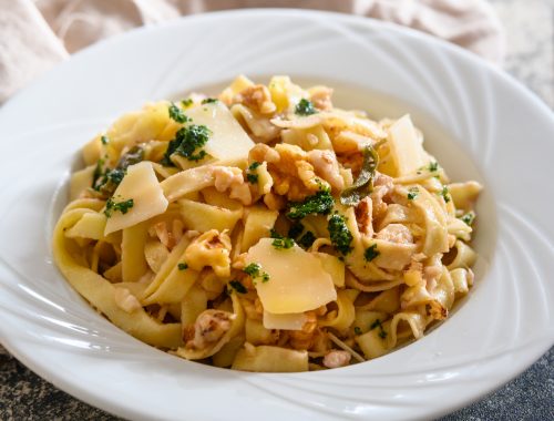 tagliatelles citron noix Ottolenghi