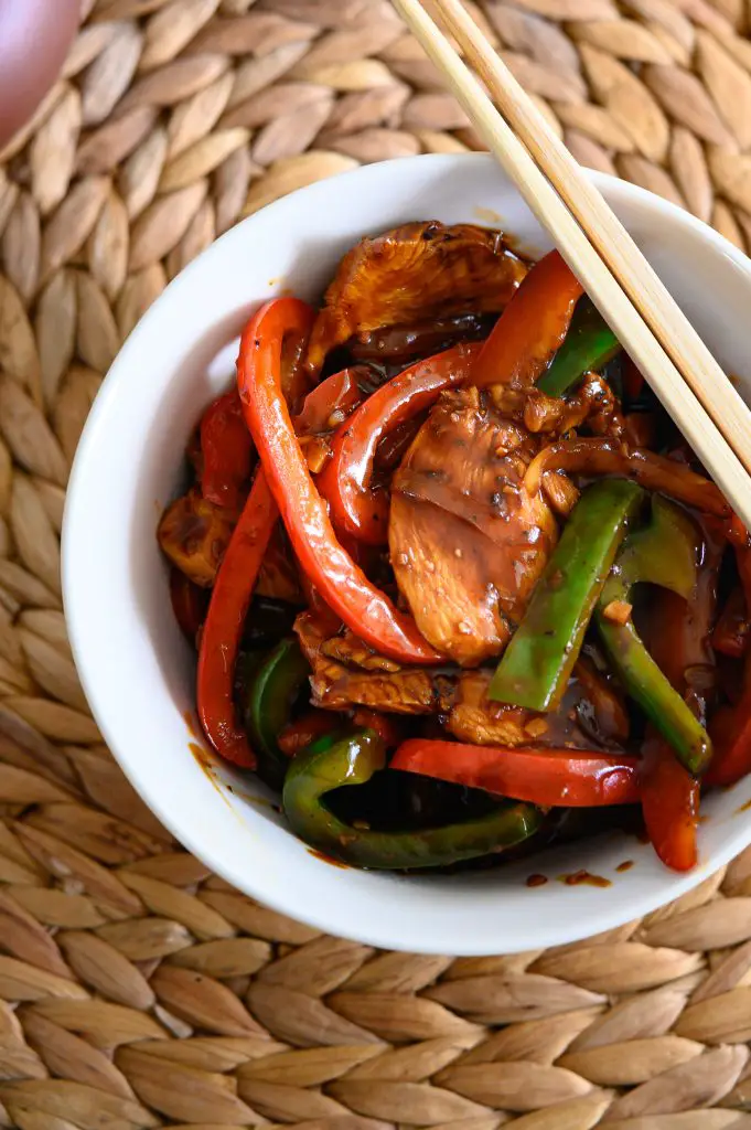 poulet au poivre noir