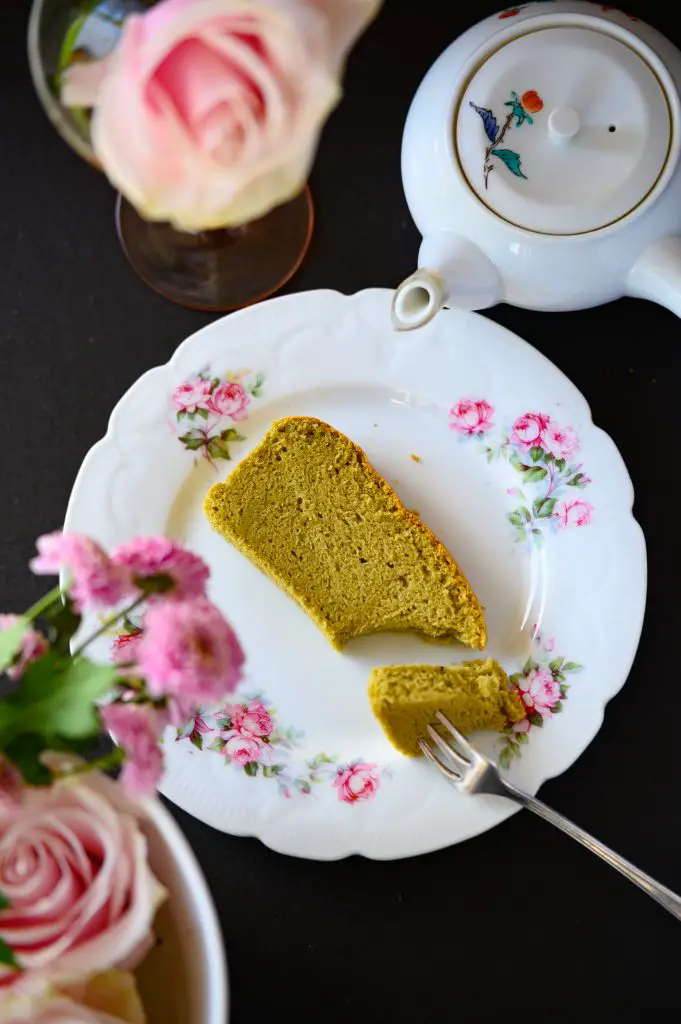 Castella matcha 