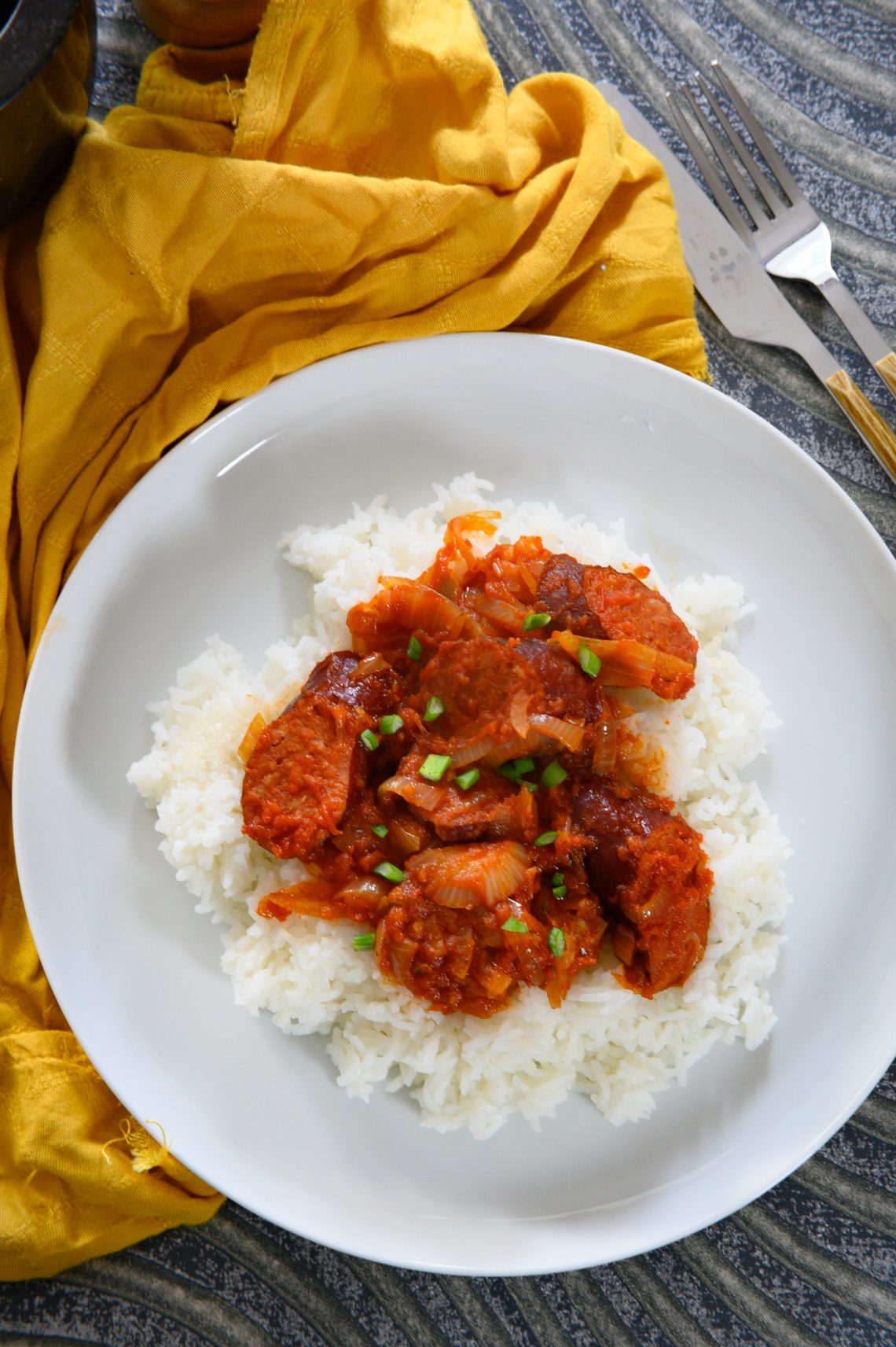rougail saucisses