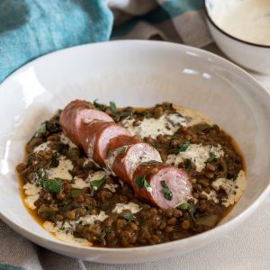 lentilles saucisses
