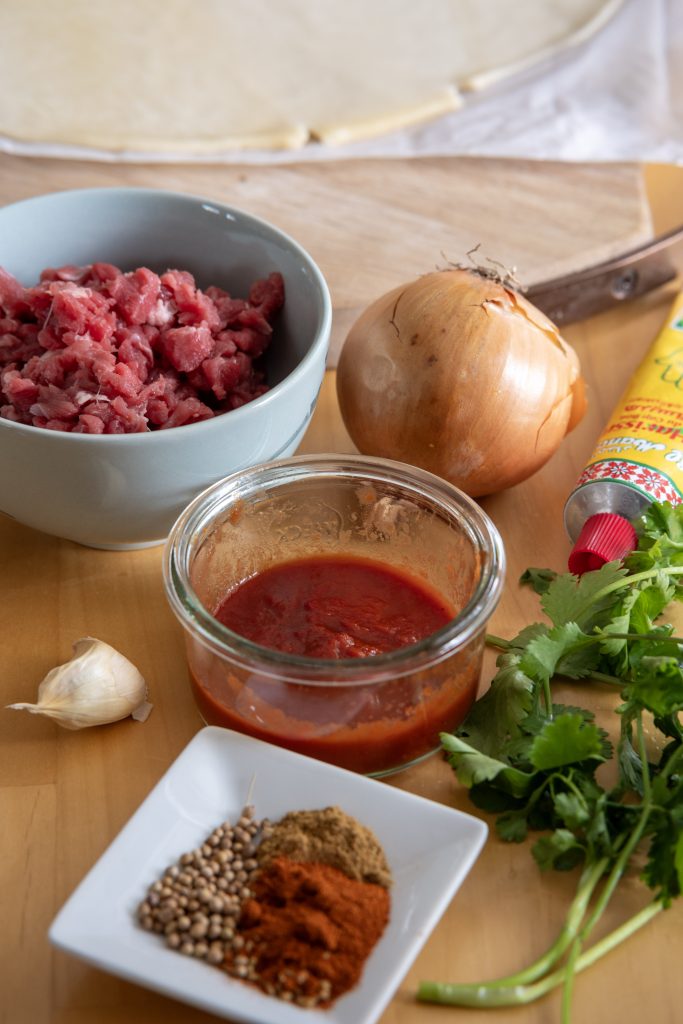pizza viande agneau