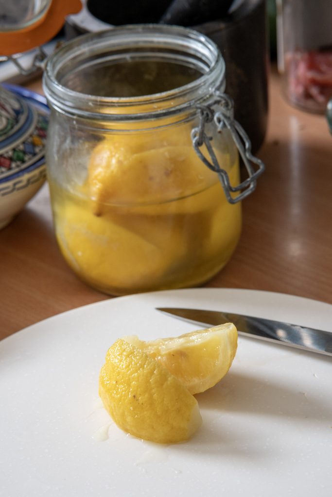 citron  confit sel