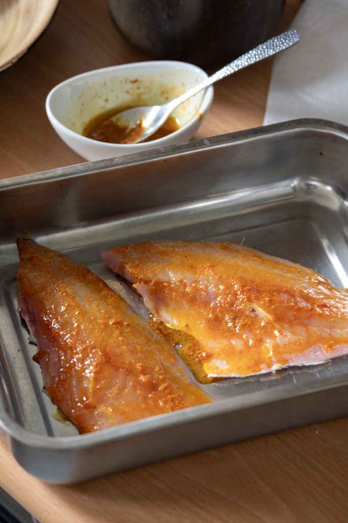 dorade aux épices