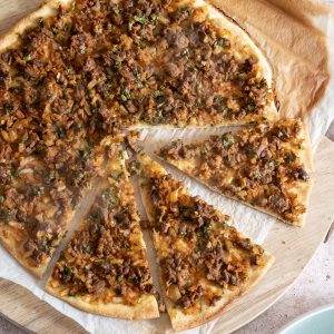 pizza agneau