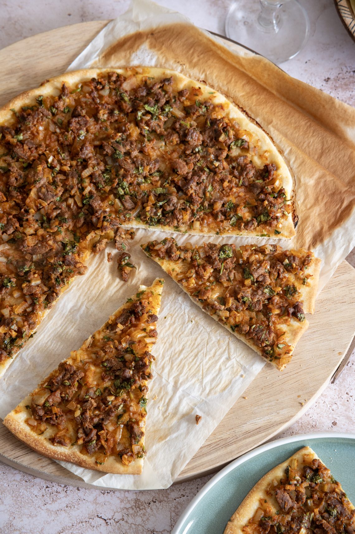 pizza viande agneau