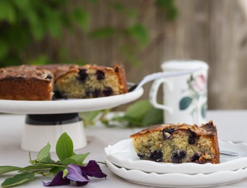 gâteau amande myrtille Ottolenghi