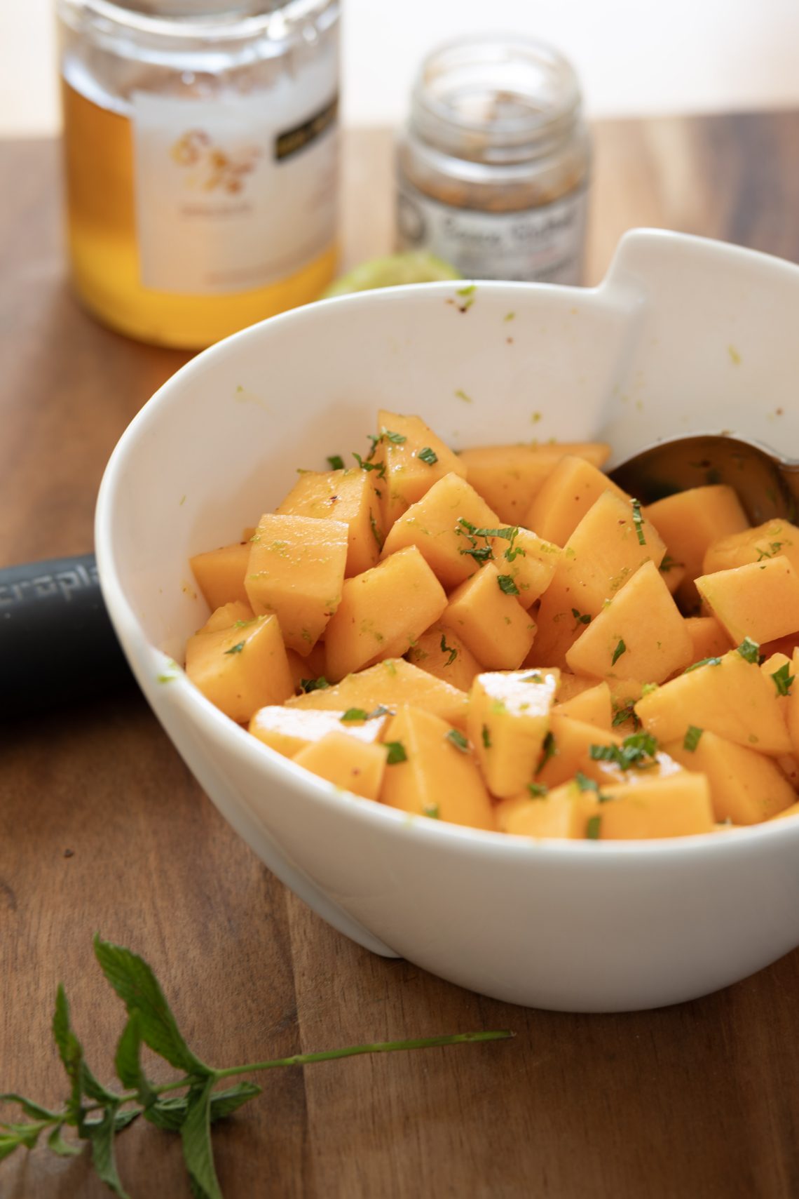 salade melon épicée